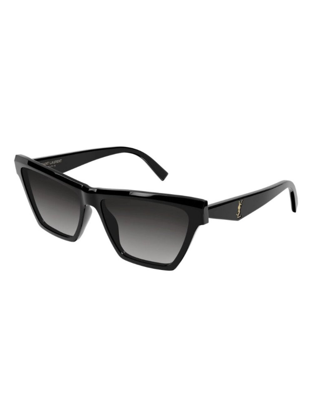 New Saint Laurent Unisex Sunglasses Black Square Multicolor Lens Acetate Frame
